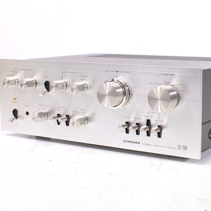 Pioneer SA-7500 High-Quality Stereo Integrated Amplifier (1976)-Audio Amplifiers-SpenCertified-vintage-refurbished-electronics
