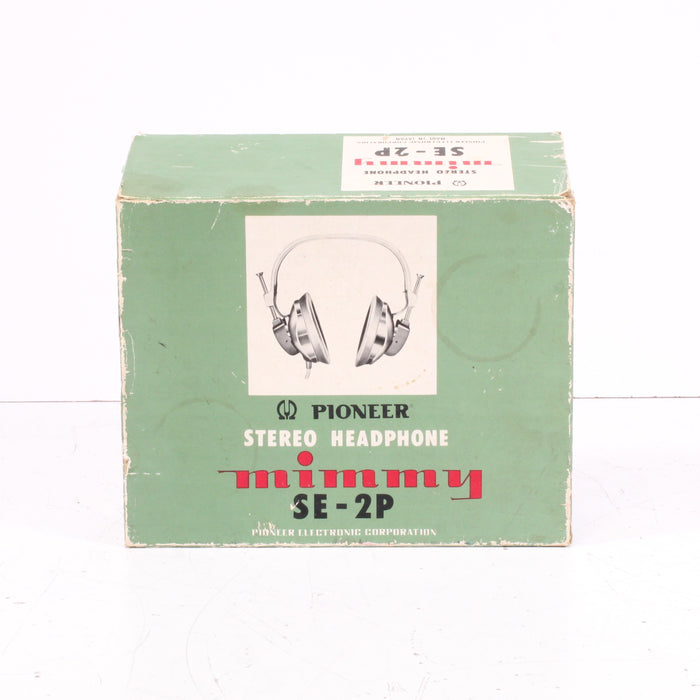 Pioneer SE‑2P “Mimmy” Stereo Headphones Vintage (1968-69)-Headphones-SpenCertified-vintage-refurbished-electronics