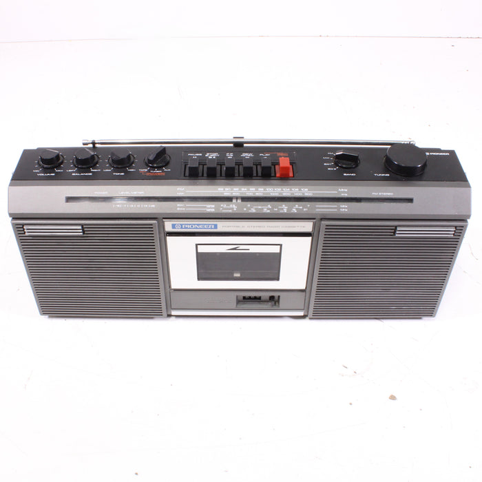 Pioneer SK-111F Vintage AM/FM Stereo Radio Cassette Recorder-Cassette Players & Recorders-SpenCertified-vintage-refurbished-electronics