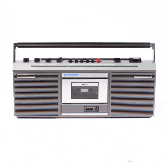 Pioneer SK-111F Vintage AM/FM Stereo Radio Cassette Recorder-Cassette Players & Recorders-SpenCertified-vintage-refurbished-electronics