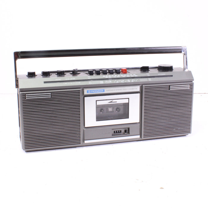 Pioneer SK-111F Vintage AM/FM Stereo Radio Cassette Recorder-Cassette Players & Recorders-SpenCertified-vintage-refurbished-electronics