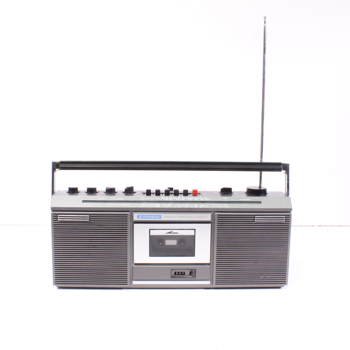 Pioneer SK-111F Vintage AM/FM Stereo Radio Cassette Recorder (AS