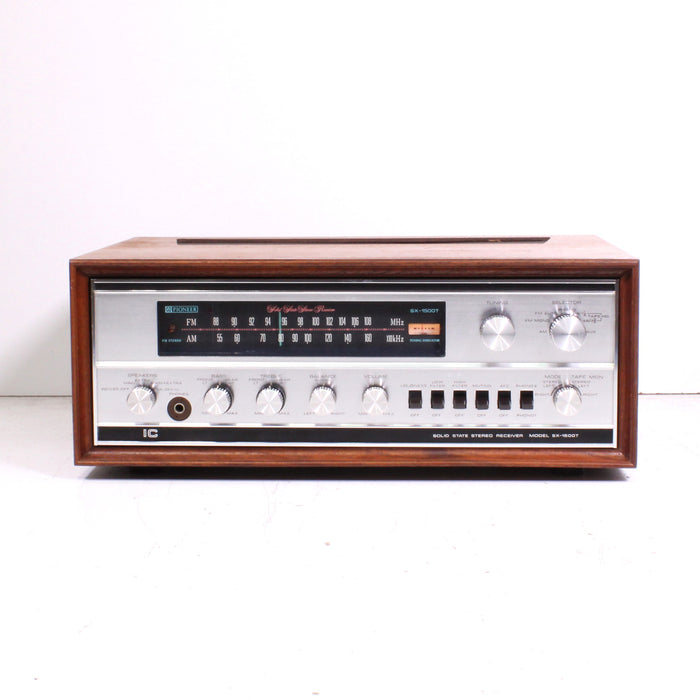 Pioneer SX-1500T Vintage AM/FM Stereo Receiver Silver Face 55WPC (1968)-Audio Receivers-SpenCertified-vintage-refurbished-electronics