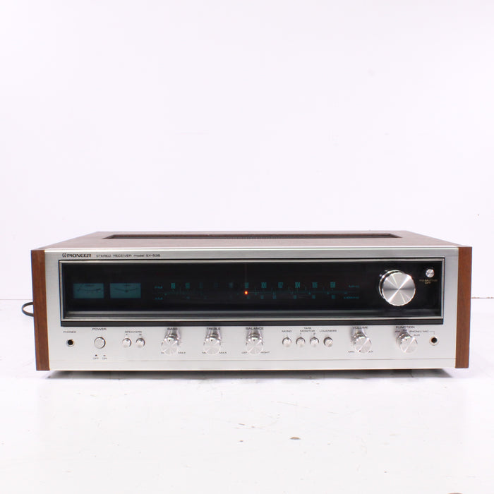 Pioneer SX-535 AM/FM Stereo Receiver Silver Face 20WPC Classic Vintage (1974)-Audio & Video Receivers-SpenCertified-vintage-refurbished-electronics