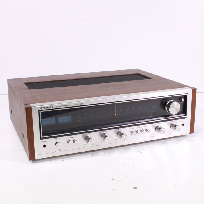 Pioneer SX-535 AM/FM Stereo Receiver Silver Face 20WPC Classic Vintage (1974)-Audio & Video Receivers-SpenCertified-vintage-refurbished-electronics