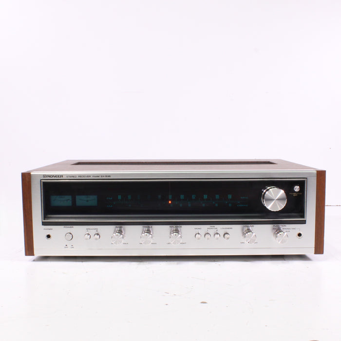 Pioneer SX-535 AM/FM Stereo Receiver Silver Face 20WPC Classic Vintage (1974)-Audio & Video Receivers-SpenCertified-vintage-refurbished-electronics