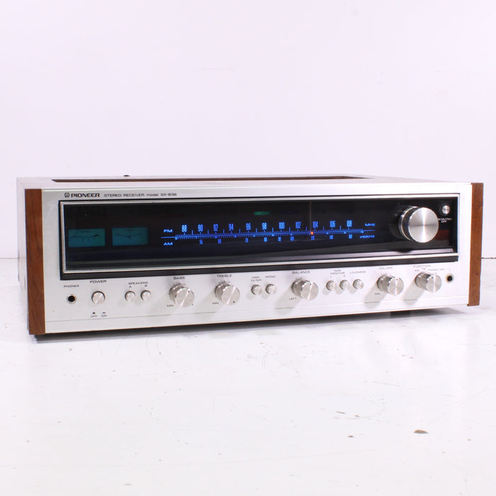 Pioneer SX-636 AM/FM Stereo Receiver (1974)-Audio Receivers-SpenCertified-vintage-refurbished-electronics