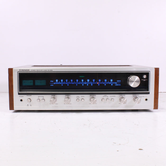 Pioneer SX-636 AM/FM Stereo Receiver (1974)-Audio Receivers-SpenCertified-vintage-refurbished-electronics