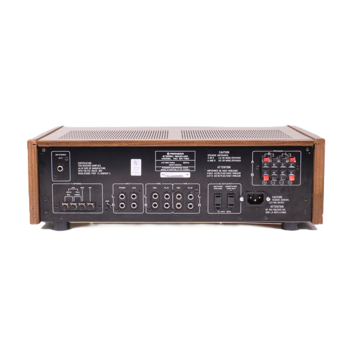Pioneer SX-720 AM/FM Stereo Receiver 30WPC Phono Fluorescent Power Meters-Audio Amplifiers-SpenCertified-vintage-refurbished-electronics