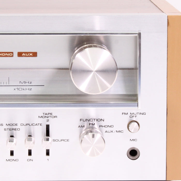Pioneer SX-750 AM/FM Stereo Receiver Silver Face with Phono (1976-78)-Audio & Video Receivers-SpenCertified-vintage-refurbished-electronics