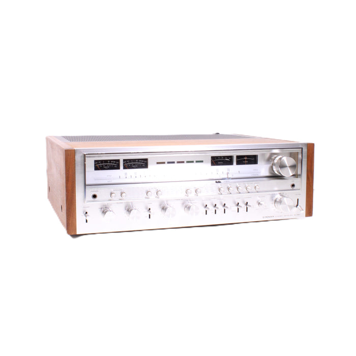 Pioneer SX-980 AM/FM 80WPC Stereo Receiver Phono Silver Face (NO REMOTE)-Stereo Systems-SpenCertified-vintage-refurbished-electronics