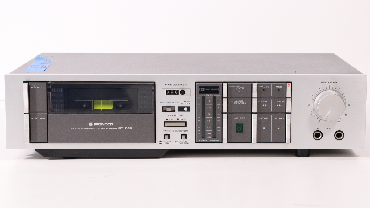 Pioneer Stereo Cassette Tape Deck CT-740 (HAS ISSUES) — SpenCertified