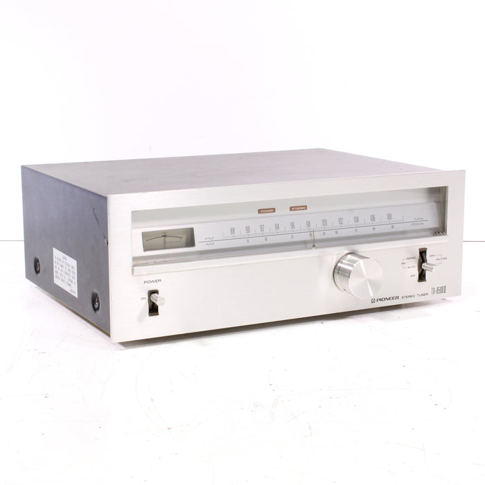Pioneer TX-6500II Vintage AM/FM Stereo Tuner Silver Face (1976-78)-Stereo Tuner-SpenCertified-vintage-refurbished-electronics