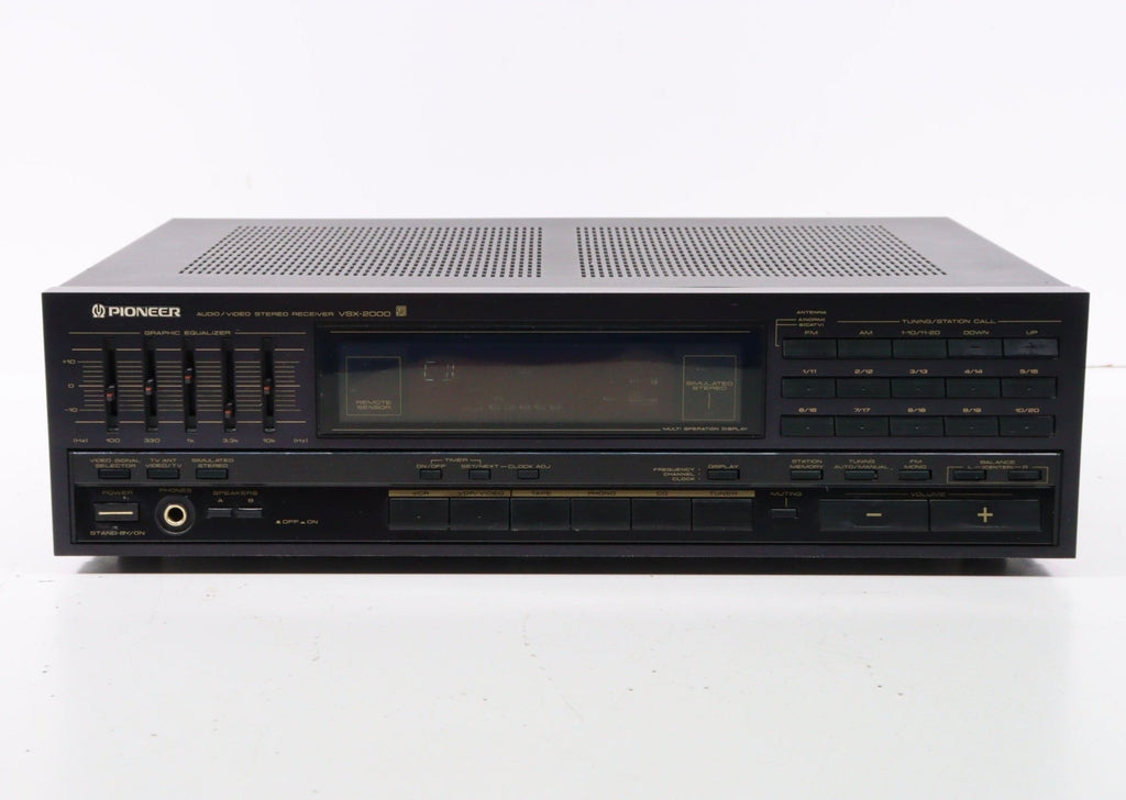 Pioneer VSX-2000 AV Audio Video Stereo Receiver (NO REMOTE