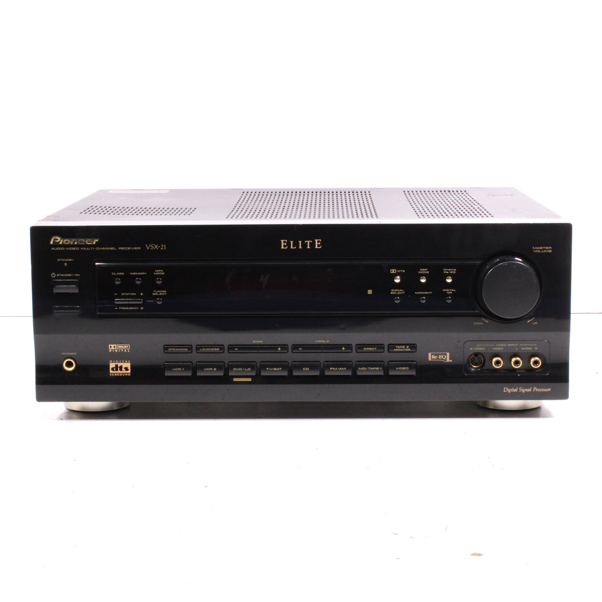 Pioneer VSX-21 7.1-Channel AV Audio Video Receiver (NO REMOTE