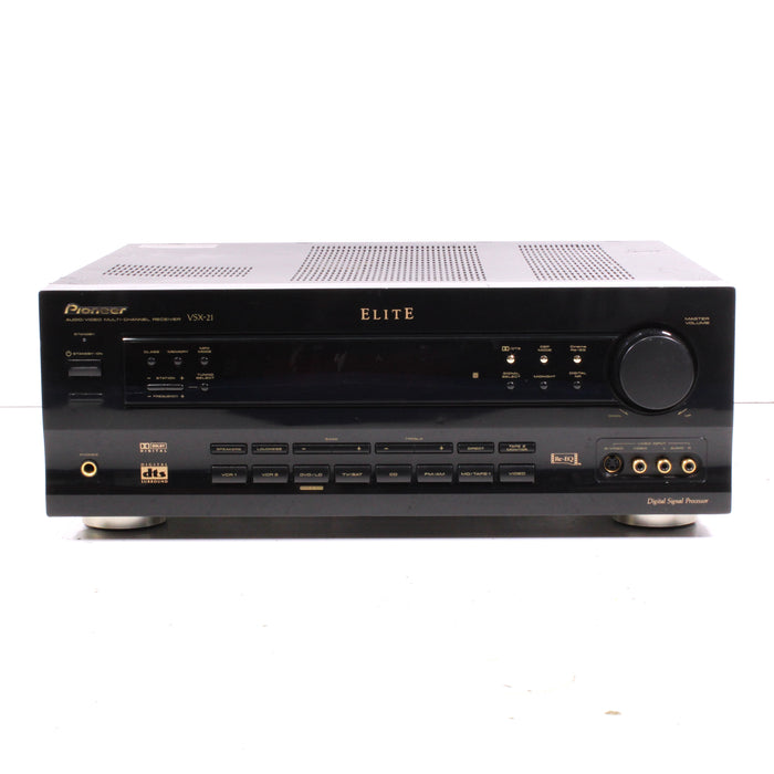 Pioneer VSX-21 7.1-Channel AV Audio Video Receiver (NO REMOTE) (2000)-Audio & Video Receivers-SpenCertified-vintage-refurbished-electronics