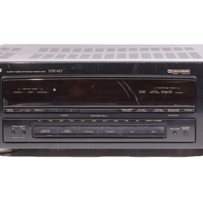 Pioneer VSX-453 Audio Video Stereo Receiver Dolby Pro Logic Phono-Audio & Video Receivers-SpenCertified-vintage-refurbished-electronics