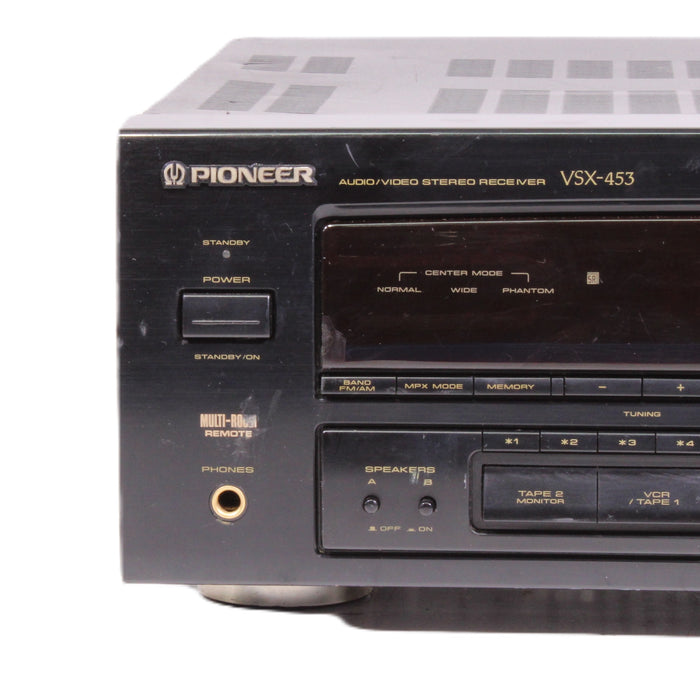 Pioneer VSX-453 Audio Video Stereo Receiver Dolby Pro Logic Phono-Audio & Video Receivers-SpenCertified-vintage-refurbished-electronics