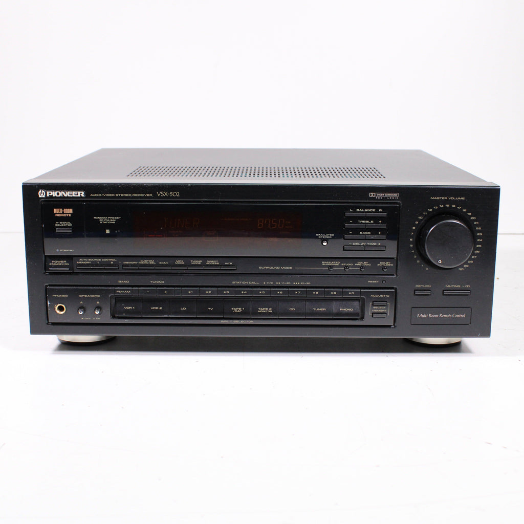 Pioneer VSX502 AV Audio Video Stereo Receiver (NO REMOTE)