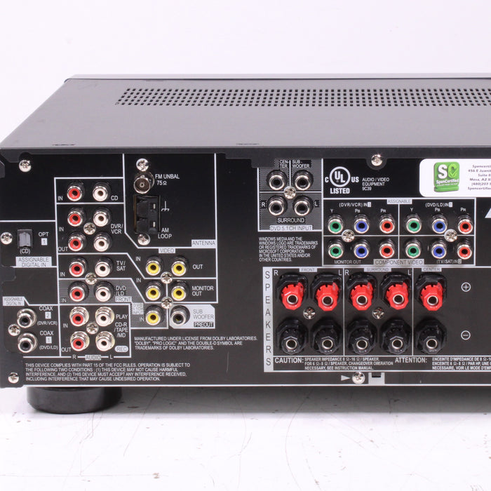 Pioneer VSX-517 5.1 Channel Audio Video Multi Channel Receiver (2007)-Audio & Video Receivers-SpenCertified-vintage-refurbished-electronics