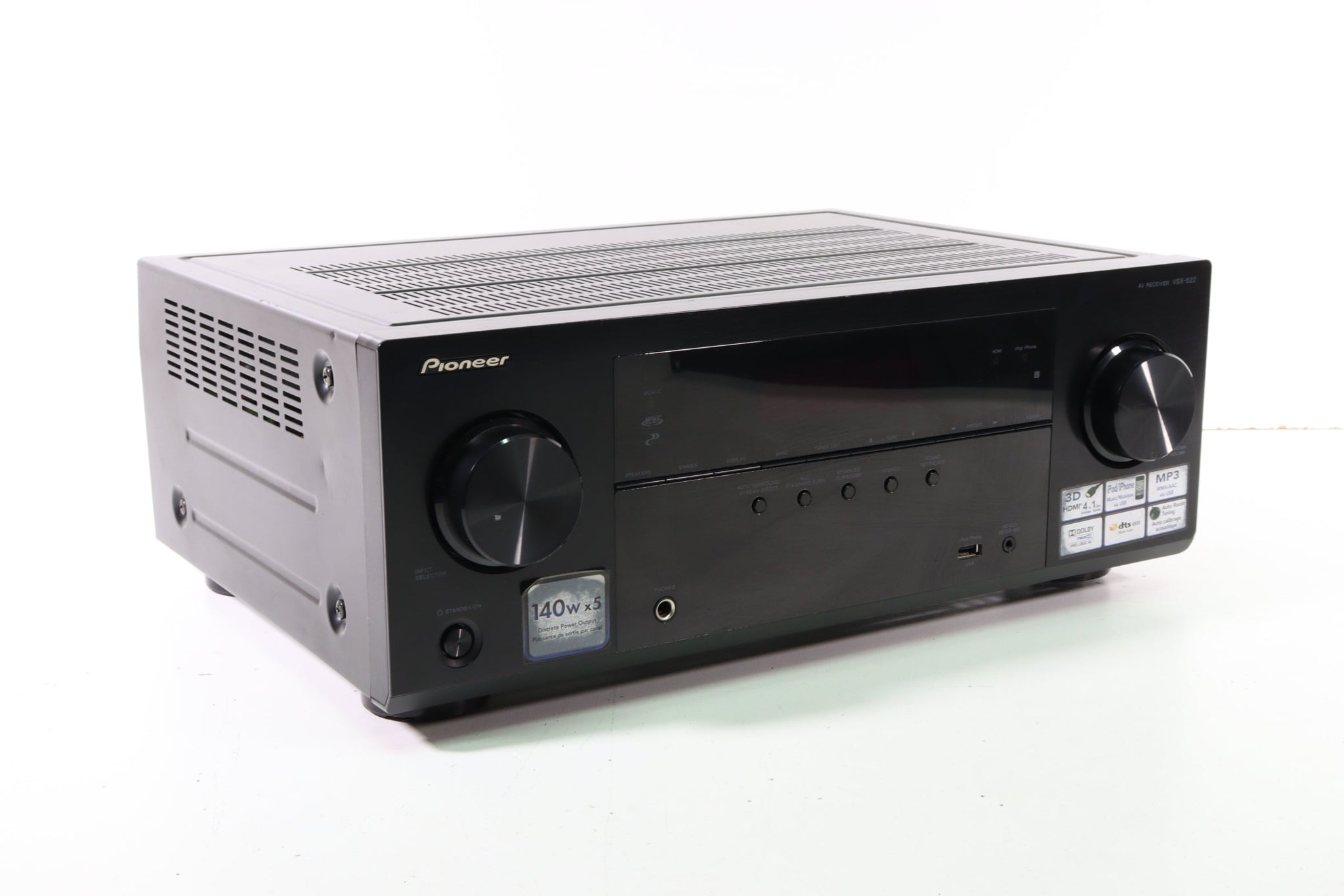 Pioneer VSX-522 Audio Video Receiver with HDMI (NO REMOTE) Pioneer VSX-522 Audio Video Receiver with HDMI (NO REMOTE)