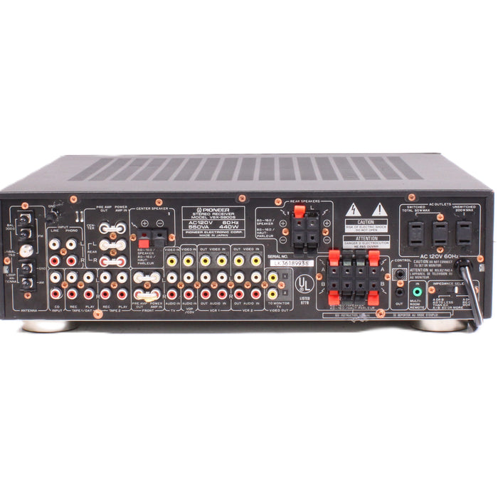 Pioneer VSX-5900S Audio/Video Stereo Receiver Phono (No Remote)-Electronics-SpenCertified-vintage-refurbished-electronics