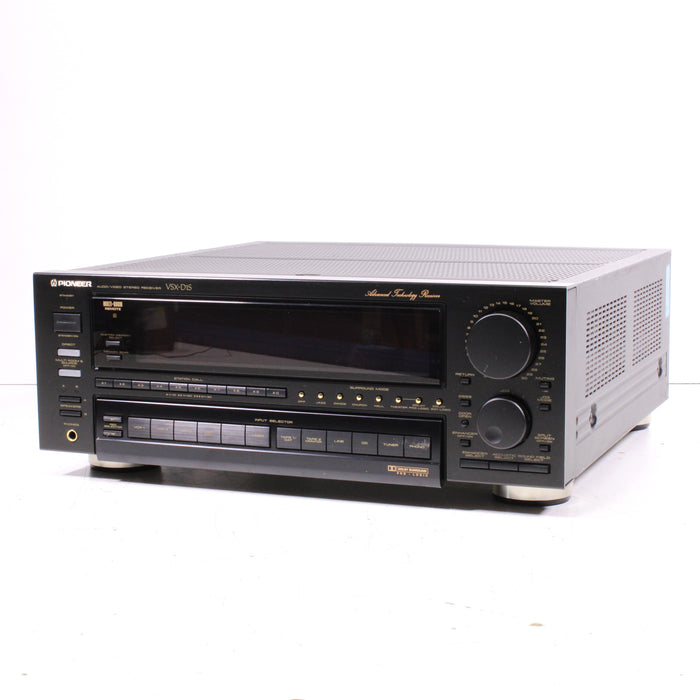 Pioneer VSX-D1S Audio Video Stereo Receiver with Phono, S-Video (NO REMOTE) (1991)-Audio & Video Receivers-SpenCertified-vintage-refurbished-electronics