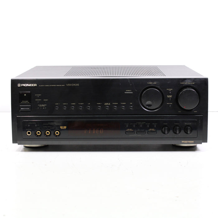 Pioneer VSX-D703S Audio Video Stereo Receiver Dolby Surround (1994) (NO REMOTE)-Audio & Video Receivers-SpenCertified-vintage-refurbished-electronics