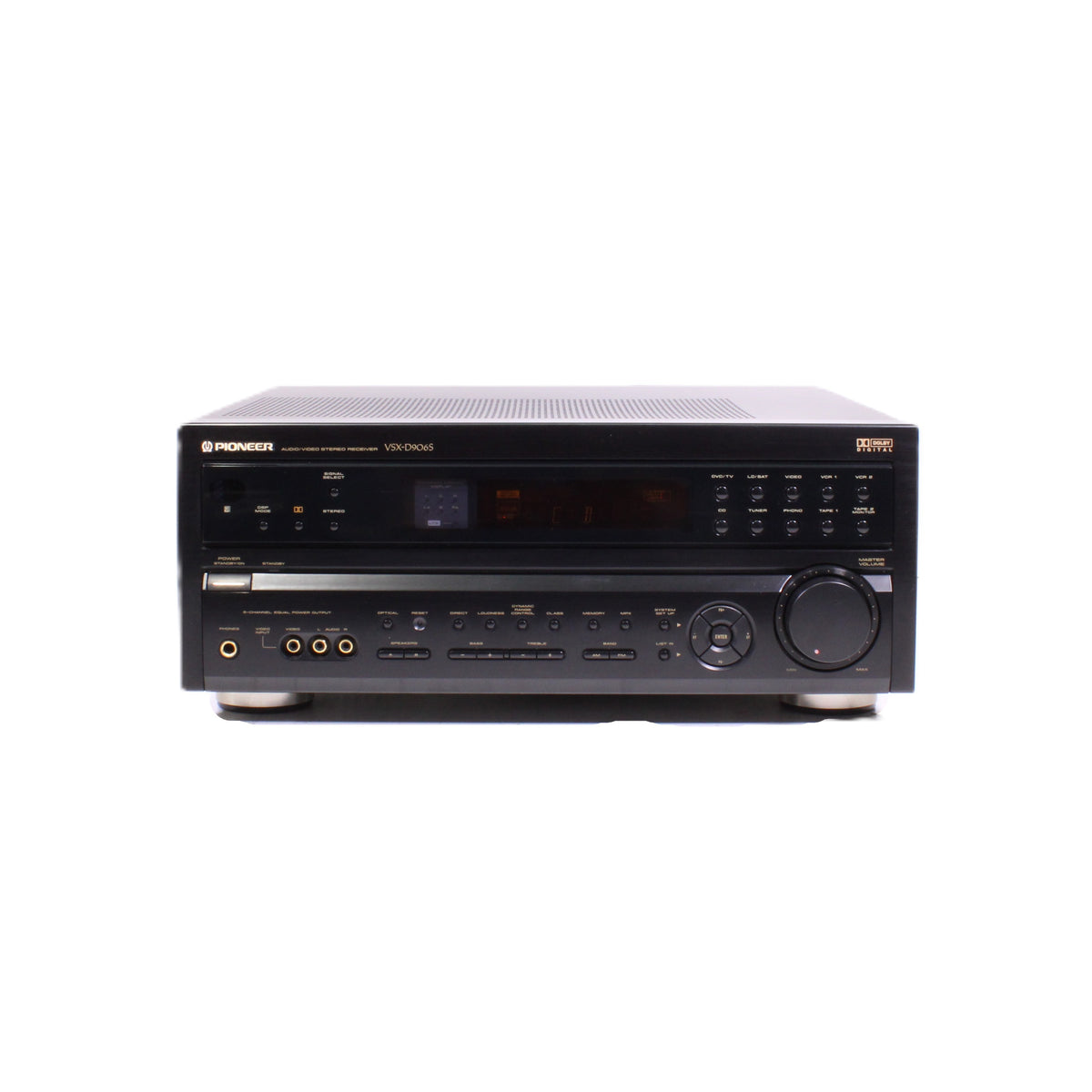 Pioneer VSX-D906S Audio Video Stereo Receiver Dolby Digital 5.1