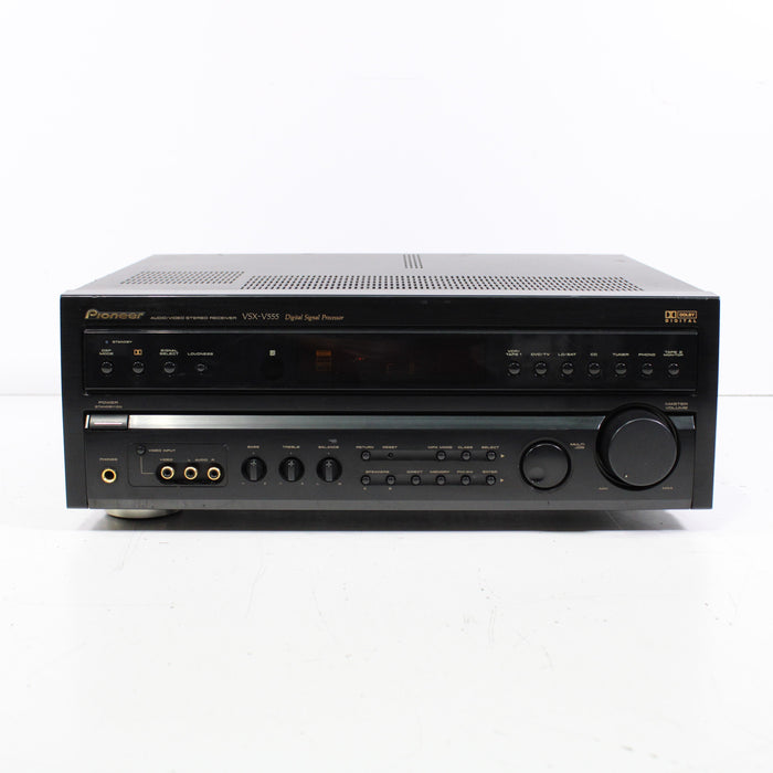 Pioneer VSX-V555 Audio Video Stereo Receiver Dolby Digital (1999) (NO REMOTE)-Audio & Video Receivers-SpenCertified-vintage-refurbished-electronics