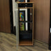 Pioneer Vintage Wood Stereo Audio Component Cabinet with Glass Door & Wheels (PICKUP ONLY)-shelving-SpenCertified-vintage-refurbished-electronics