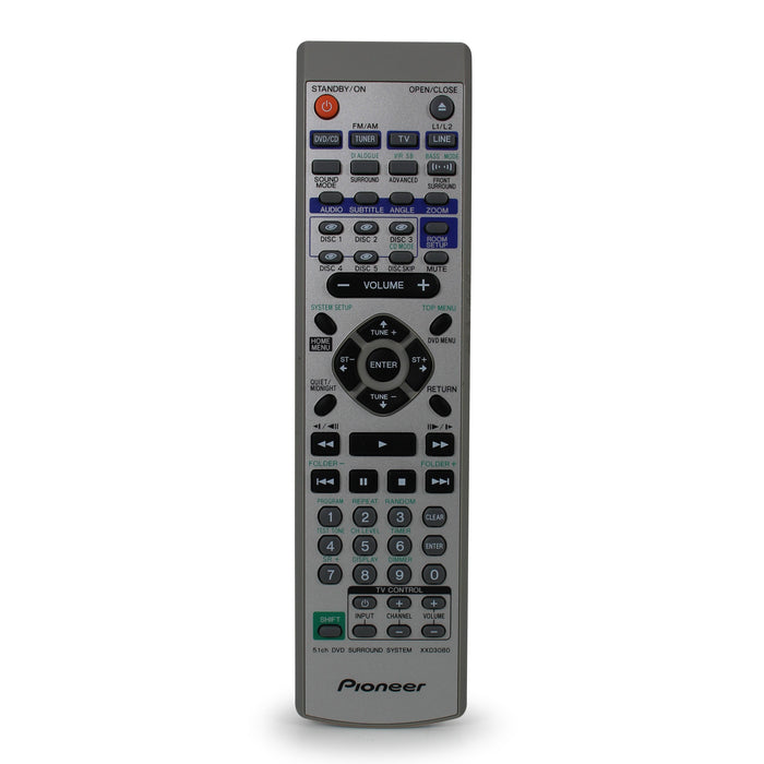 Pioneer XXD3080 Remote Control for DVD Player XV-HTD340 and More-Remote Controls-SpenCertified-vintage-refurbished-electronics