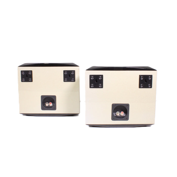 Platine Noire 2-Way Bass Reflex Bookshelf Speaker Pair-Speakers-SpenCertified-vintage-refurbished-electronics