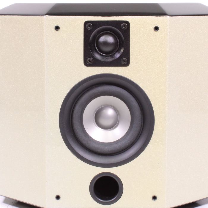 Platine Noire 2-Way Bass Reflex Bookshelf Speaker Pair-Speakers-SpenCertified-vintage-refurbished-electronics