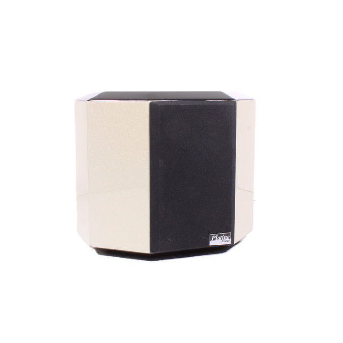 Platine Noire 2-Way Bass Reflex Bookshelf Speaker Pair-Speakers-SpenCertified-vintage-refurbished-electronics