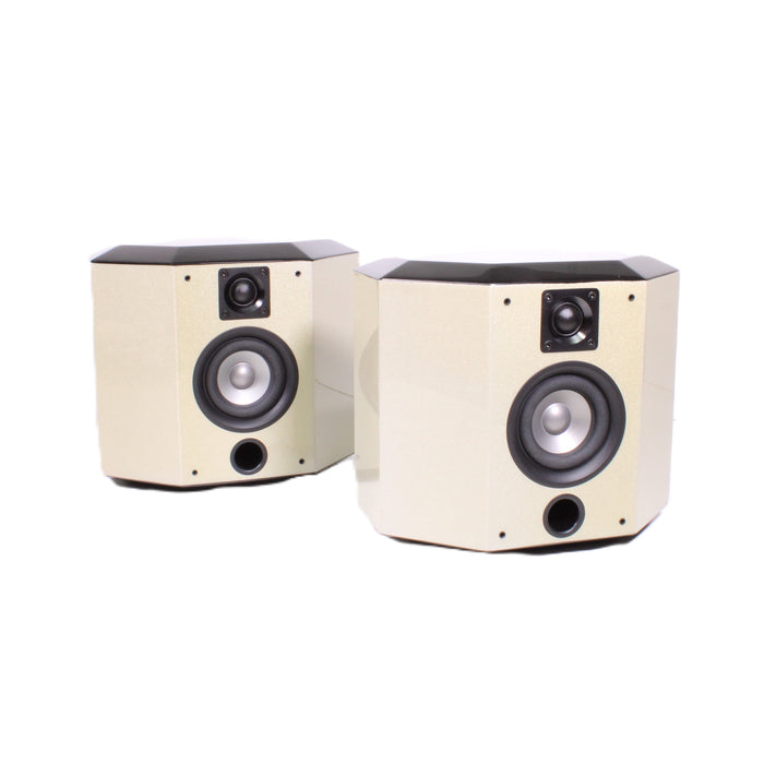 Platine Noire 2-Way Bass Reflex Bookshelf Speaker Pair-Speakers-SpenCertified-vintage-refurbished-electronics