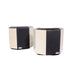 Platine Noire 2-Way Bass Reflex Bookshelf Speaker Pair-Speakers-SpenCertified-vintage-refurbished-electronics