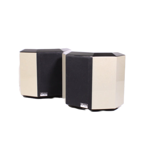 Platine Noire 2-Way Bass Reflex Bookshelf Speaker Pair-Speakers-SpenCertified-vintage-refurbished-electronics