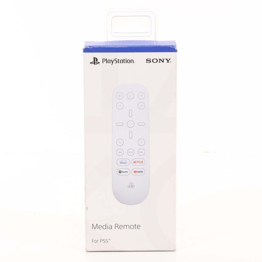 PlayStation 5 Media Remote Control (White)-Remote Controls-SpenCertified-vintage-refurbished-electronics