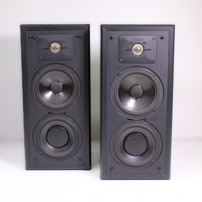 Polk Audio 5JR Monitor Series Studio Bookshelf Stereo Speaker Pair-Speakers-SpenCertified-vintage-refurbished-electronics