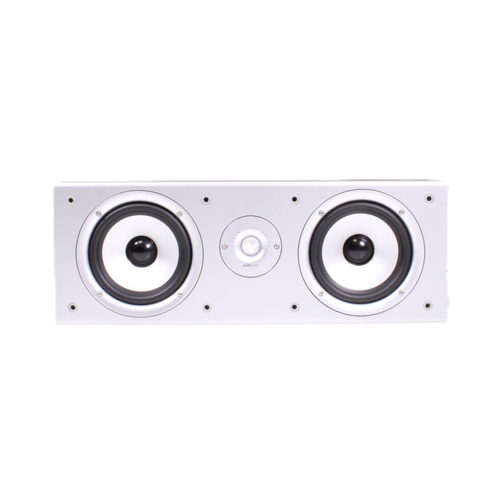 Polk Audio CS2 Center Channel Speaker Dual 6.5" 2-Way Home Theater-Speakers-SpenCertified-vintage-refurbished-electronics