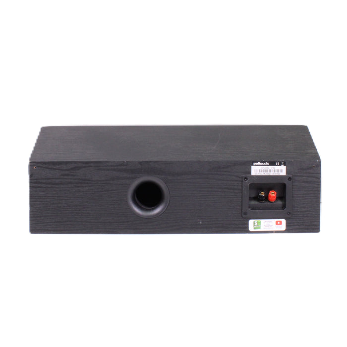 Polk Audio CS2 Center Channel Speaker Dual 6.5" 2-Way Home Theater-Speakers-SpenCertified-vintage-refurbished-electronics