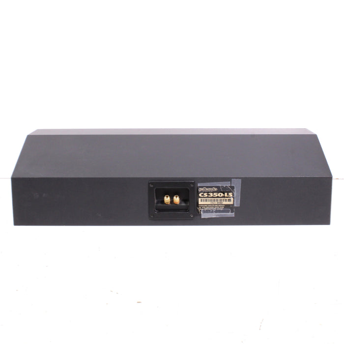 Polk Audio CS350-LS Center Channel Speaker Black-Speakers-SpenCertified-vintage-refurbished-electronics