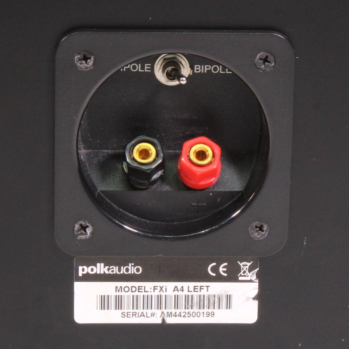 Polk Audio FXi A4 Dipole Bipole Surround Speaker Pair Wall-Mountable-Speakers-SpenCertified-vintage-refurbished-electronics