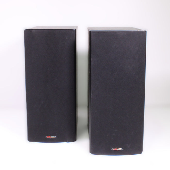 Polk Audio Monitor 40 Series II Black Bookshelf Speaker Pair-Speakers-SpenCertified-vintage-refurbished-electronics