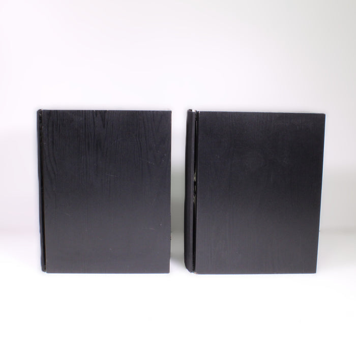 Polk Audio Monitor 40 Series II Black Bookshelf Speaker Pair-Speakers-SpenCertified-vintage-refurbished-electronics