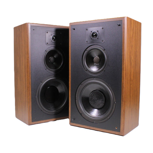 Polk Audio Monitor 7 Vintage Speakers Walnut Finish Passive Radiator Pair-Speakers-SpenCertified-vintage-refurbished-electronics