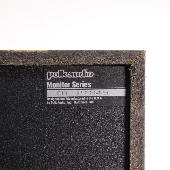 Polk Audio Monitor Series 8T Floorstanding Tower Speaker Pair (1987-90)-Speakers-SpenCertified-vintage-refurbished-electronics