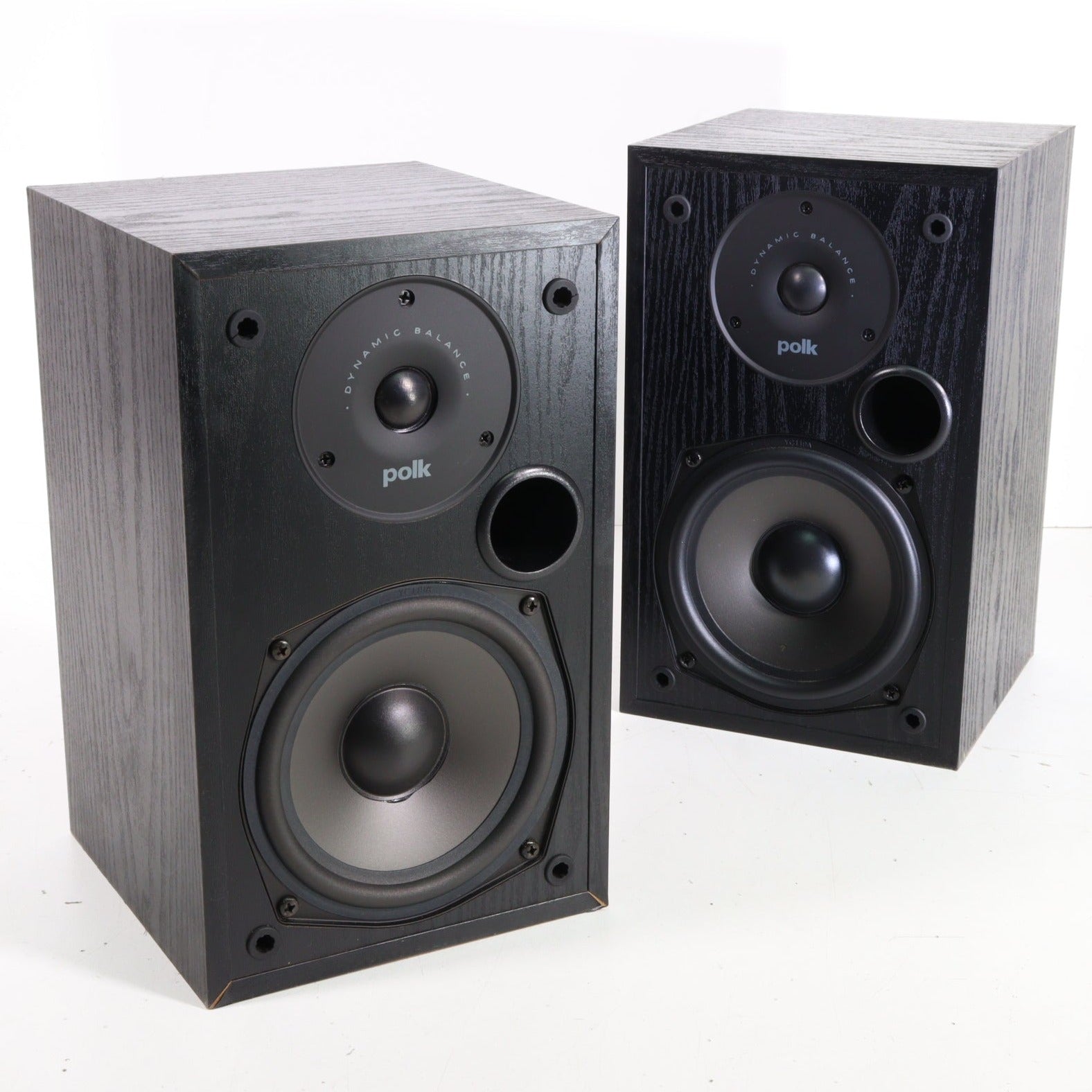 Polk Audio R15 Bookshelf Speaker Pair (POOR AUDIO QUALITY)