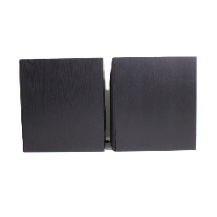 Polk Audio R20 2-Way Bookshelf Speaker Pair 6.5" Woofer Black Ash-Speakers-SpenCertified-vintage-refurbished-electronics